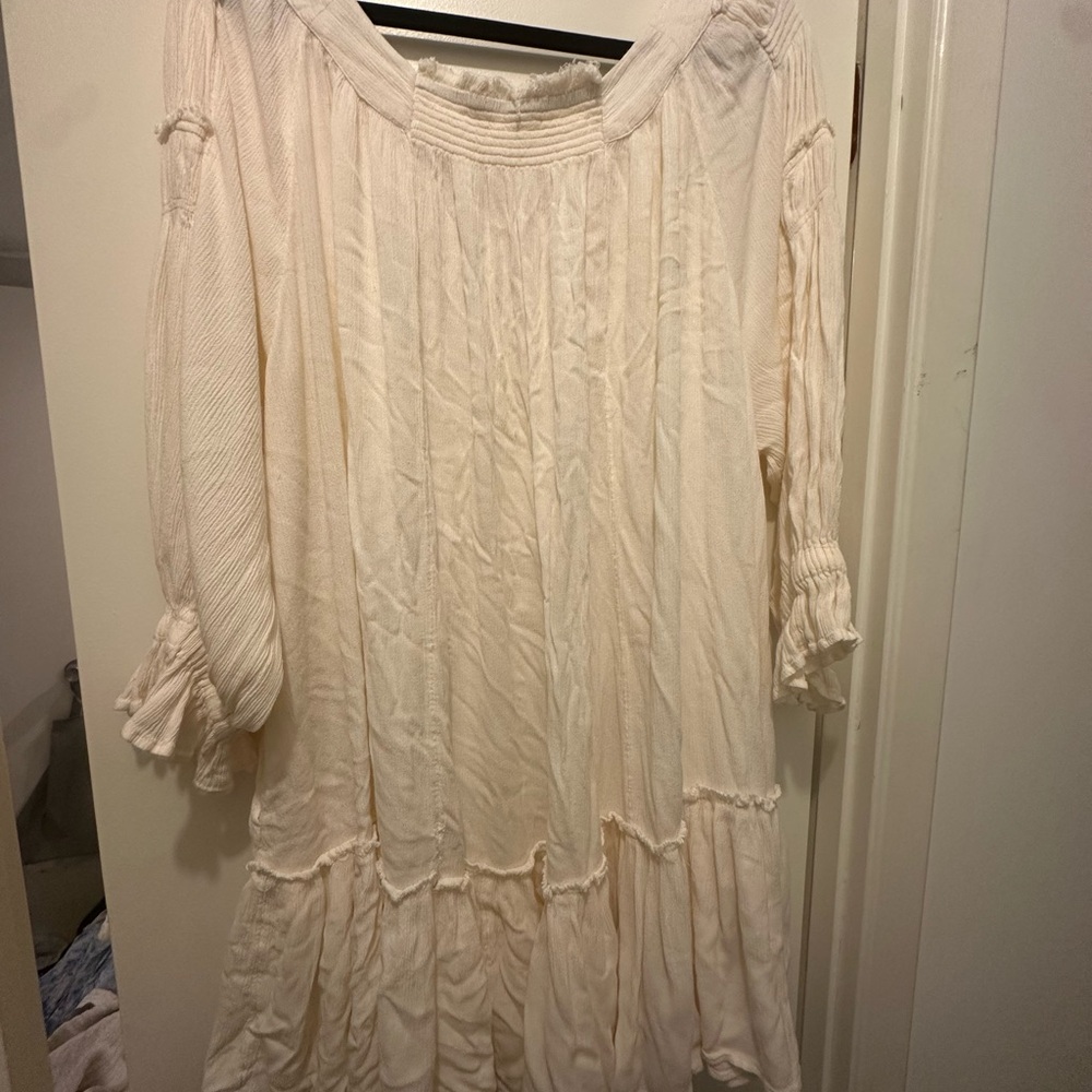 Cream Boho Free People Dress